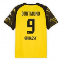 Stroje piłkarskie Borussia Dortmund Serhou Guirassy #9 Koszulka Podstawowej 2025-26 Krótki Rękaw